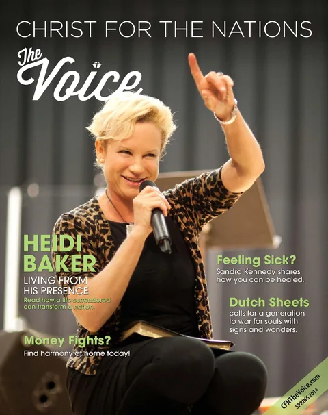 Cover of The Voice, Spring 2014: Heidi Baker: Living from His presence