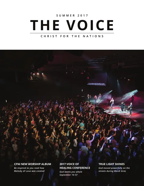Cover of The Voice, Summer 2017: Melody of Love: the new worship album