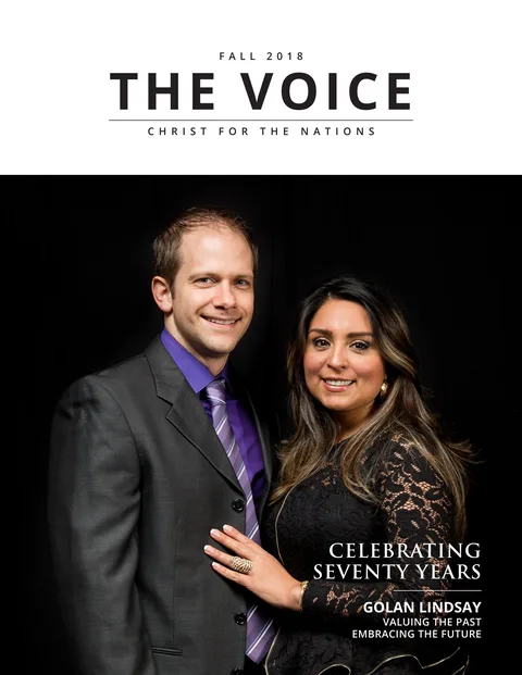 Cover of The Voice, Fall 2018: Golan Lindsay: Valuing the past, embracing the future