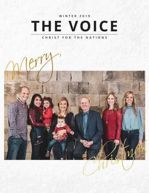 Cover of The Voice, Winter 2019: Merry Christmas from the Lindsays