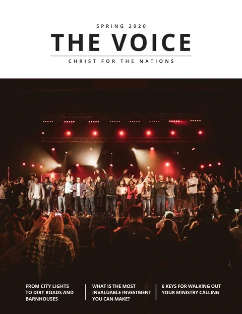 Cover of The Voice, Spring 2020: From city lights to dirt roads and barnhouses