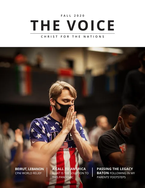 Cover of The Voice, Fall 2020: A call to America