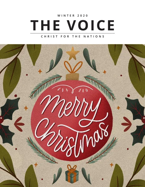 Cover of The Voice, Winter 2020: Merry Christmas 2020