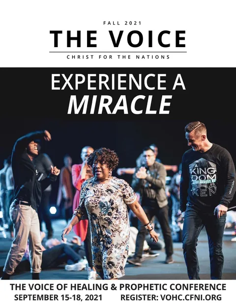 Cover of The Voice, Fall 2021: Experience a miracle